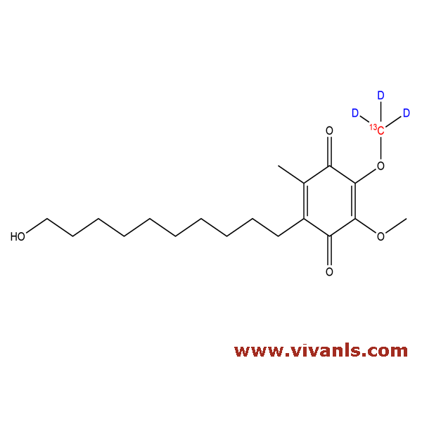 Stable Isotope Labeled Compounds-Idebenone-13C1,d3-1663665119.png